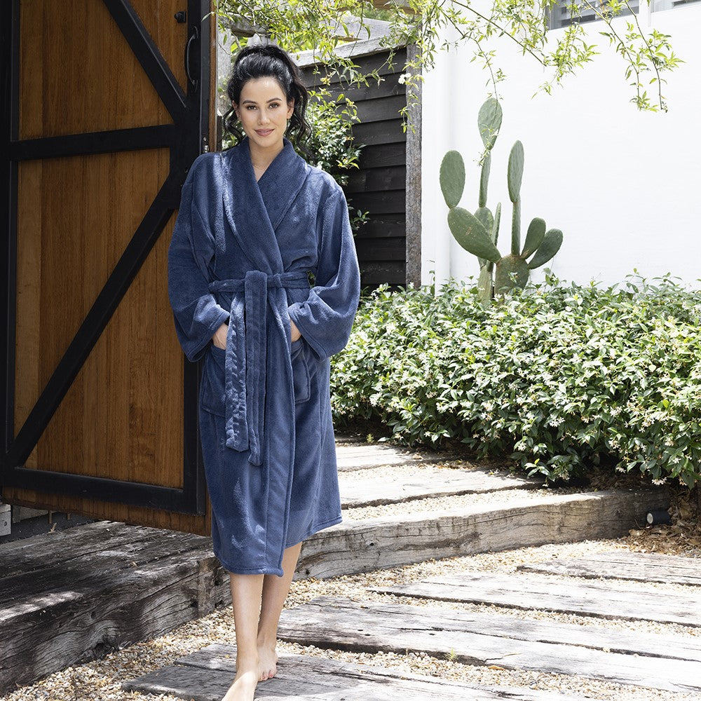 Bambury Microplush Bath Robe