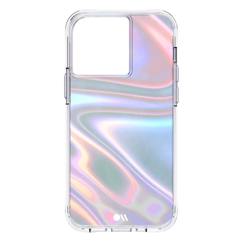 Case-Mate Soap Bubble Antimicrobial Case for iPhone 13 Series - Iridescent