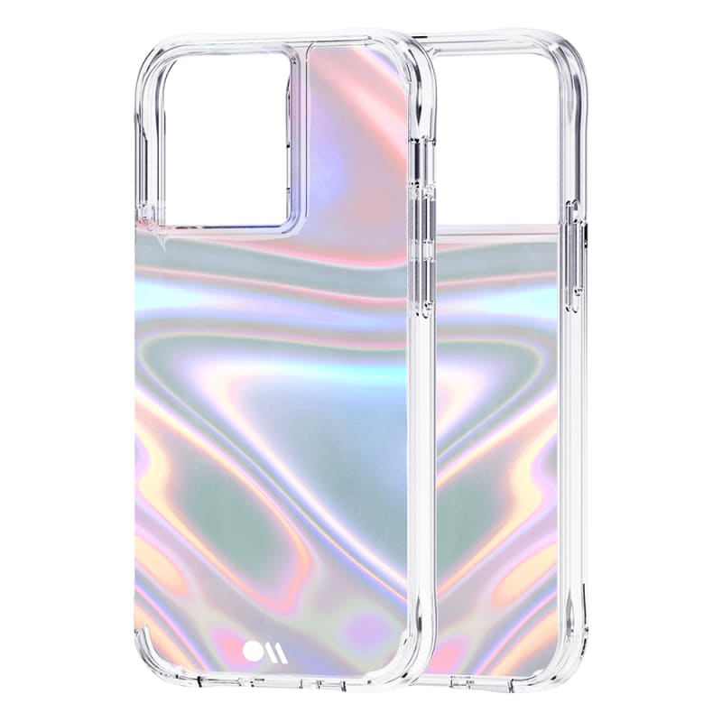 Case-Mate Soap Bubble Antimicrobial Case for iPhone 13 Series - Iridescent