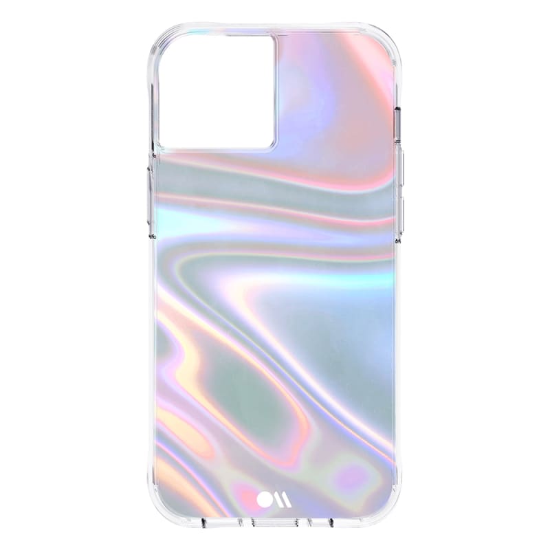Case-Mate Soap Bubble Antimicrobial Case for iPhone 13 Series - Iridescent