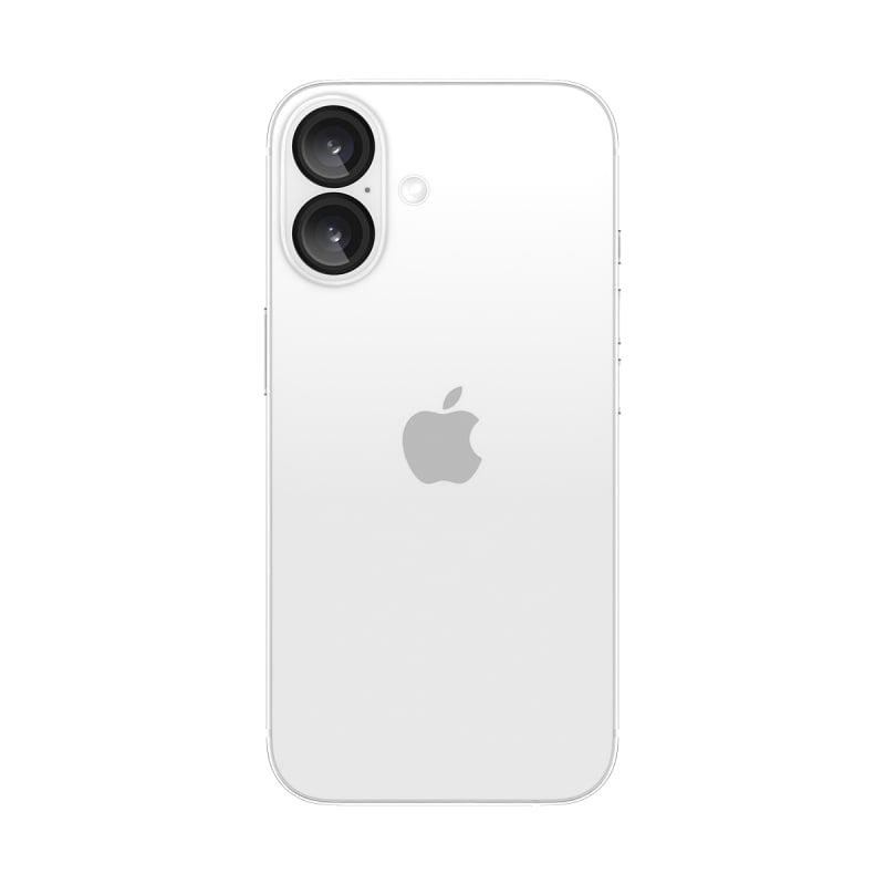 Case-Mate Aluminum Lens Protector for iPhone 15 & 16 Series – Black & Twinkle