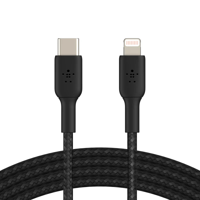 Belkin BOOSTCHARGE USB-C to Lightning Braided Cable For Apple devices