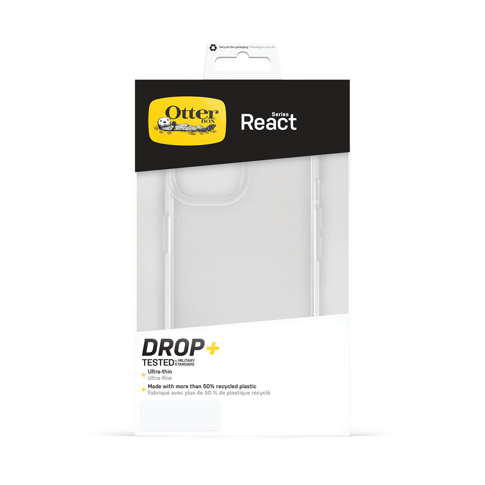 OtterBox React Case For iPhone iPhone 7/8/15/SE (2nd & 3rd Gen) - Clear/Black