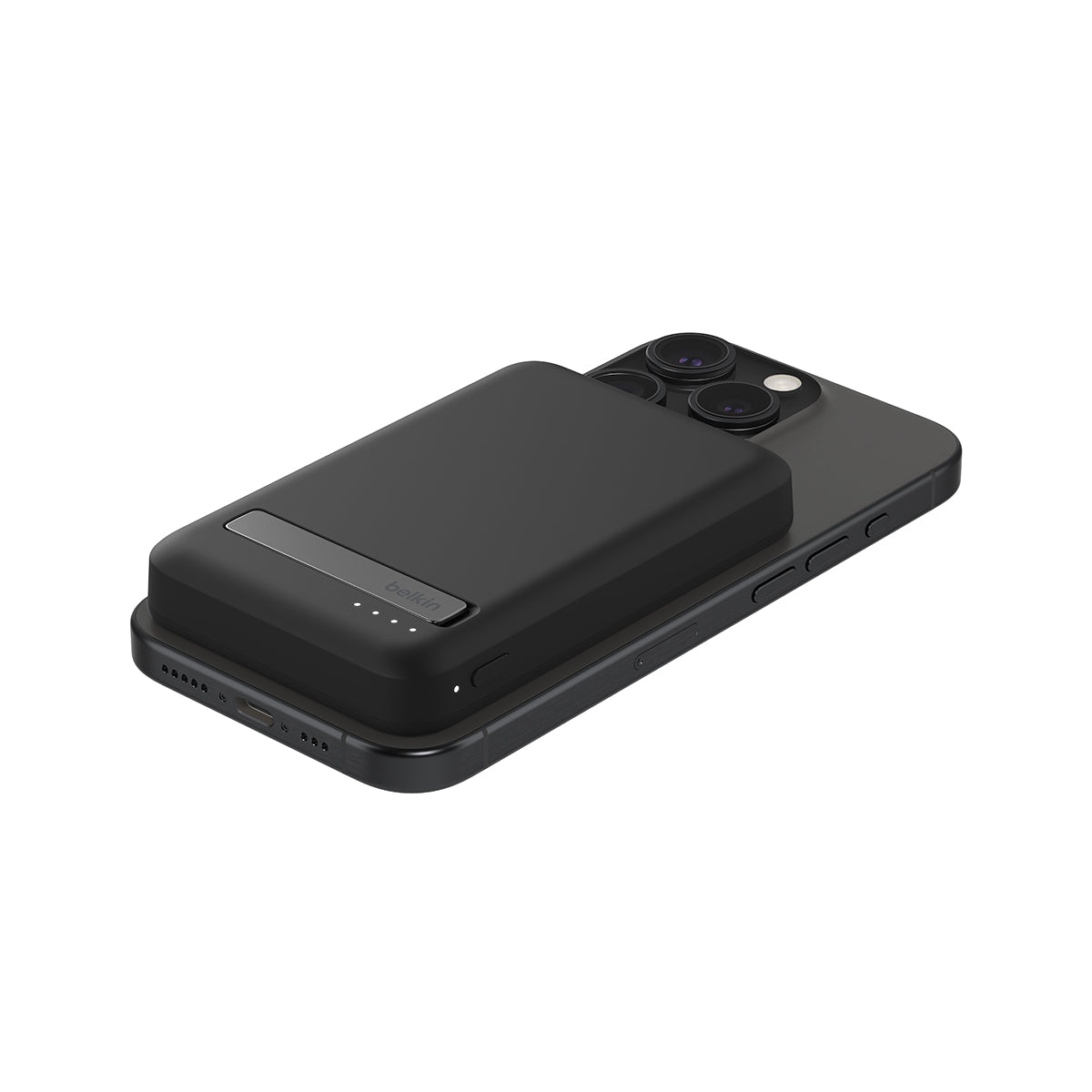 Belkin BoostCharge Pro 5KmAhMagnetic Wireless Power Bank with 15W PD - Black