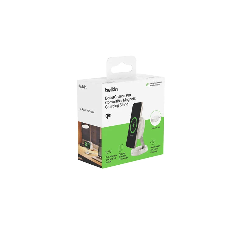 Belkin BoostCharge Pro Convertible Magnetic Charging Stand with Qi2