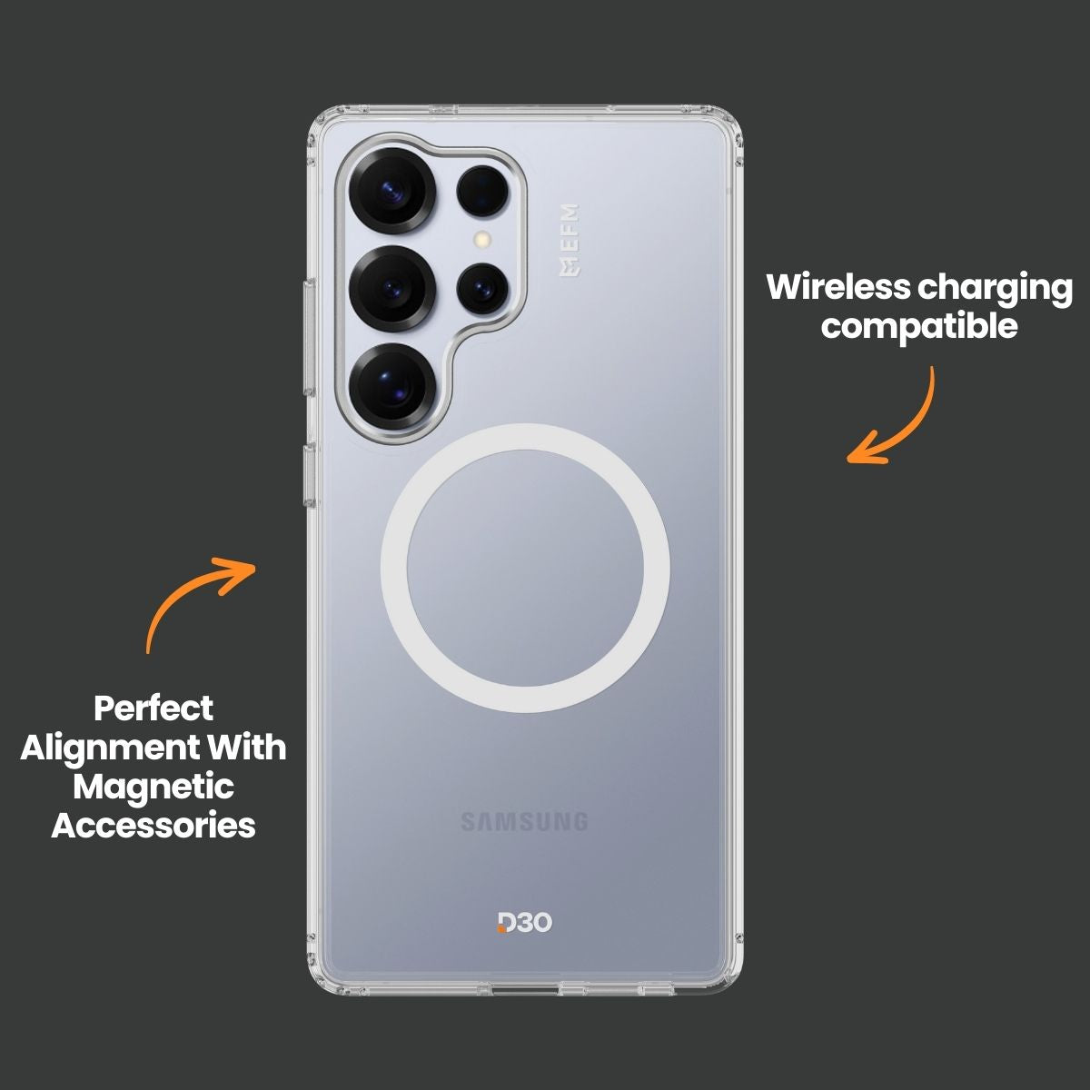 EFM Volta Case with D3O BIO for Samsung Galaxy S25 Series
