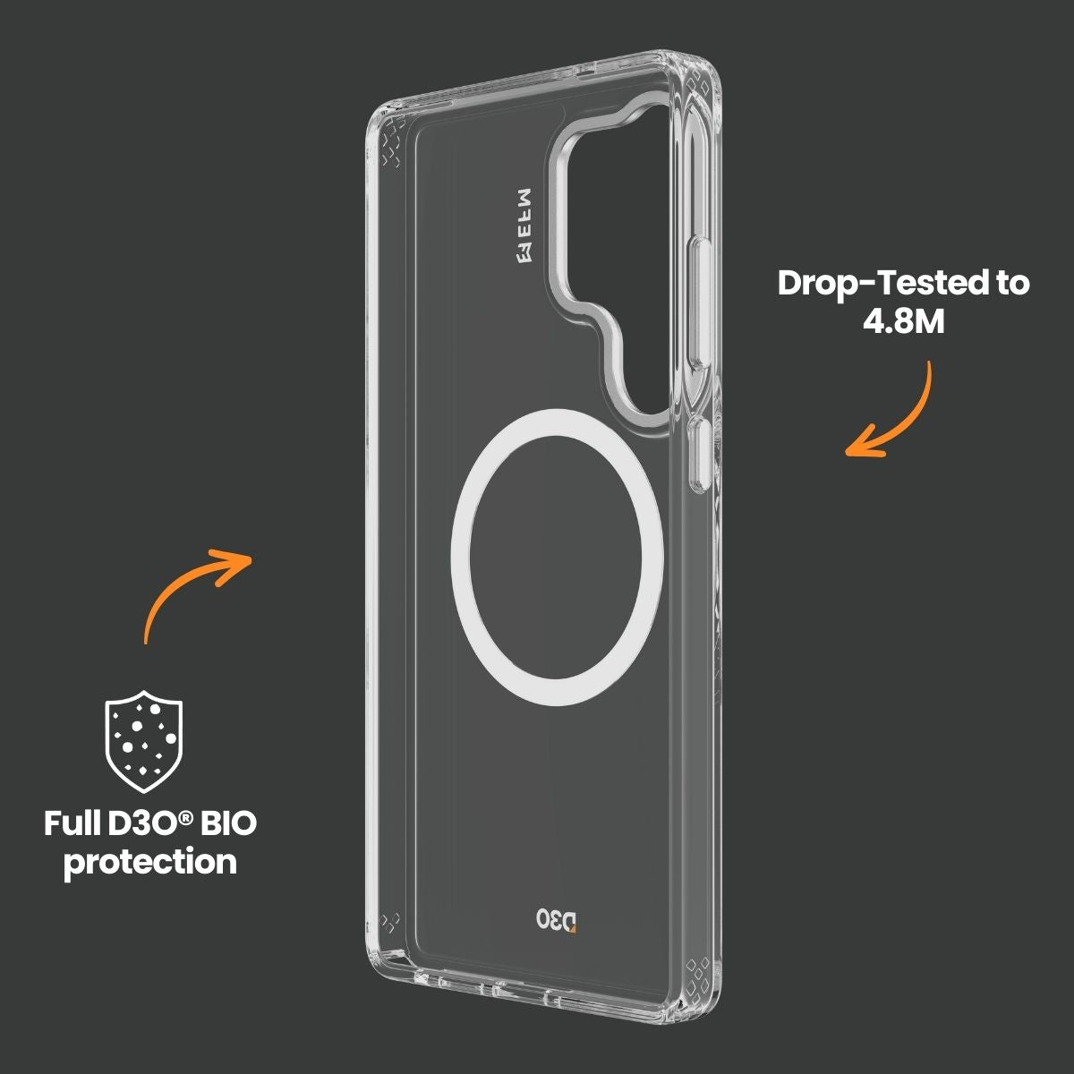 EFM Volta Case with D3O BIO for Samsung Galaxy S25 Series