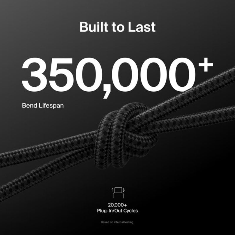 Belkin Boost Charge Pro USB-A to C -2m Braided Cable