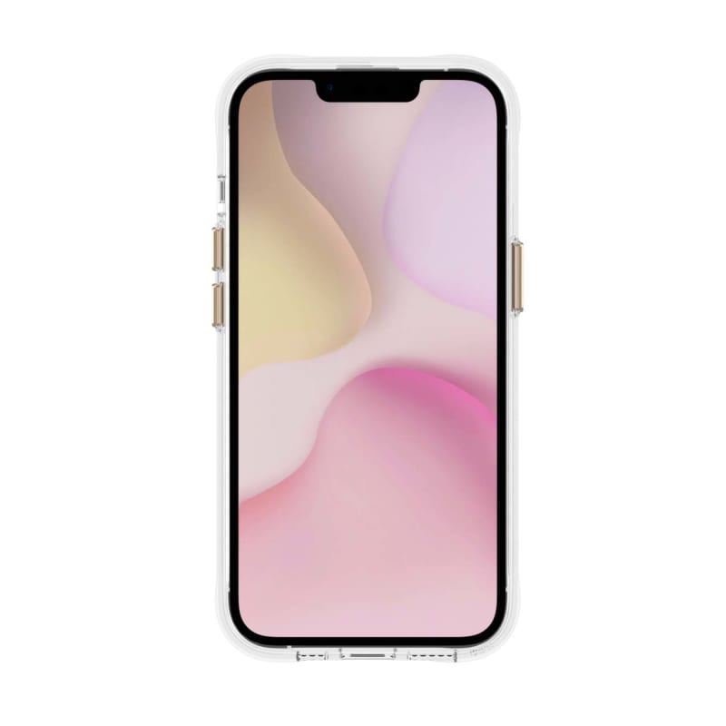 Case-Mate Floral Gems MagSafe Case Suits iPhone 17e/16e/15/14/13 - Gold