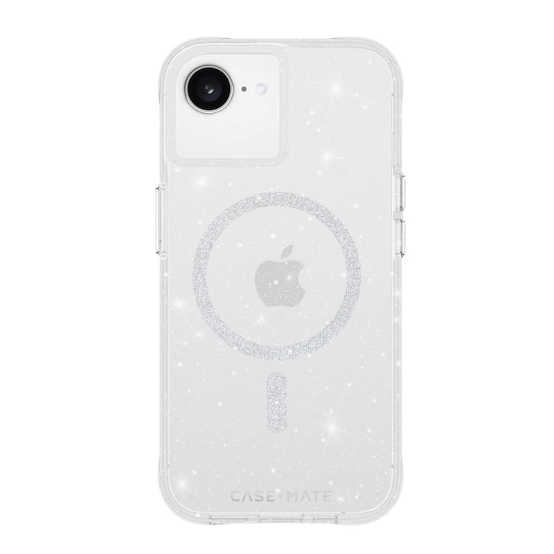 Case-Mate Twinkle MagSafe Case Suits iPhone 17e/16e/15/14/13 - Twilight Silver