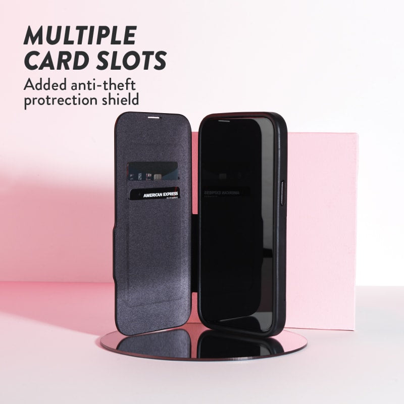 EFM Monaco Wallet Case Armour with D3O 5G Signal Plus for iPhone 15 Series