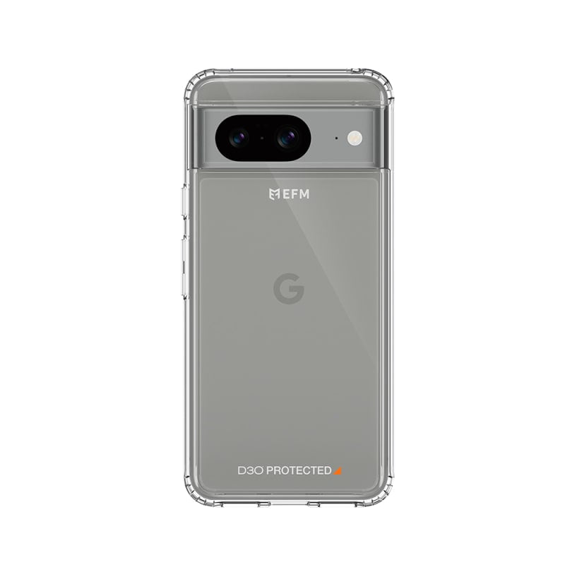 EFM Alta Case Armour with D3O BIO for Google Pixel 8 | 8 Pro – Clear