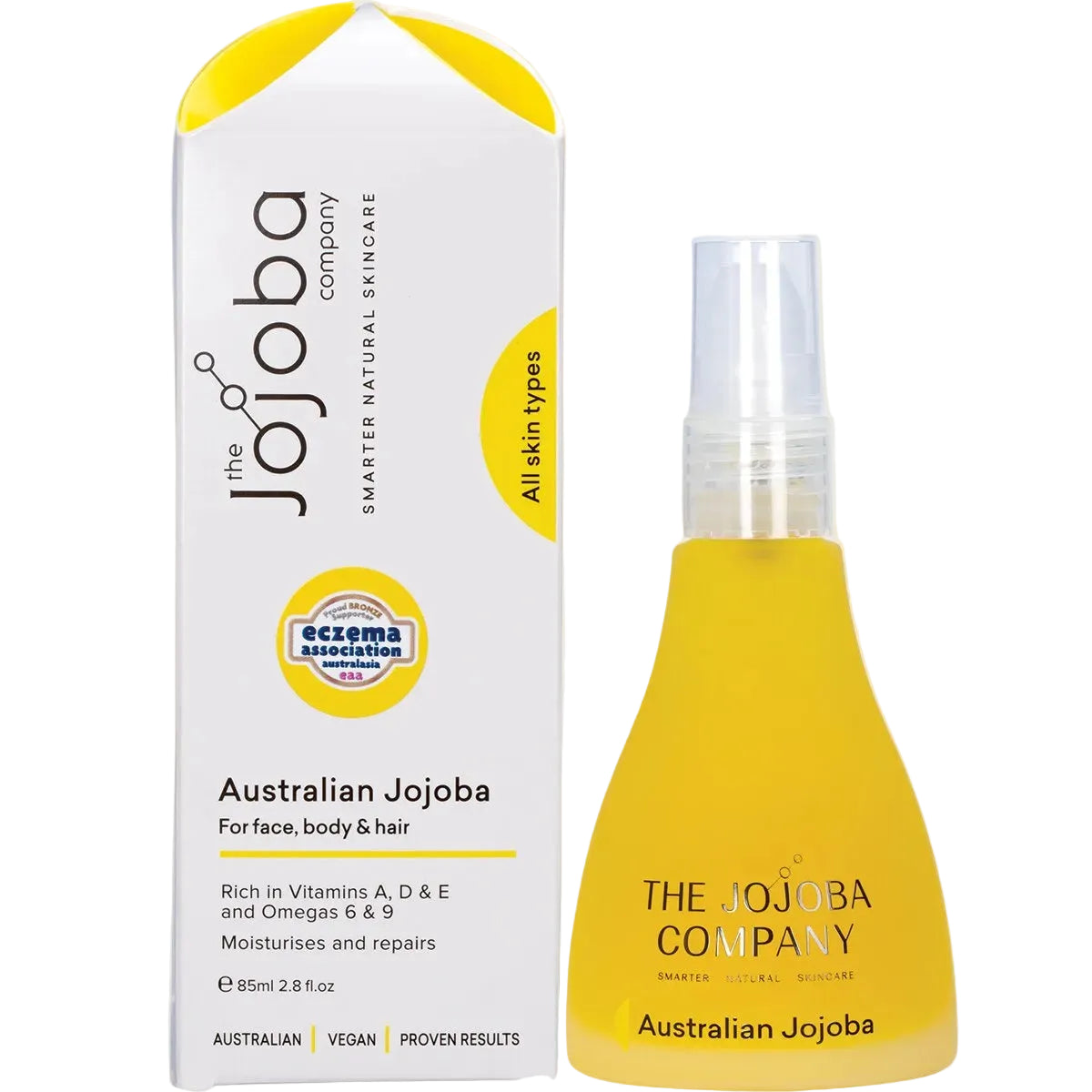 The Jojoba Company Australian Jojoba Oil for Face & Body 85ml