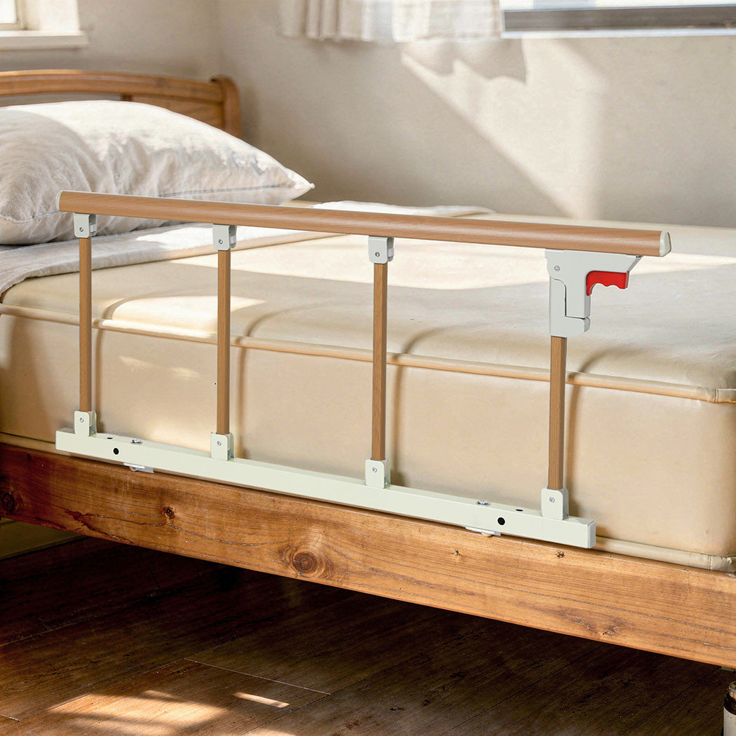Levede Foldable Bed Rails Elderly Adults Safety Adjustable Bedside Grab Handles-2065254300036239366
