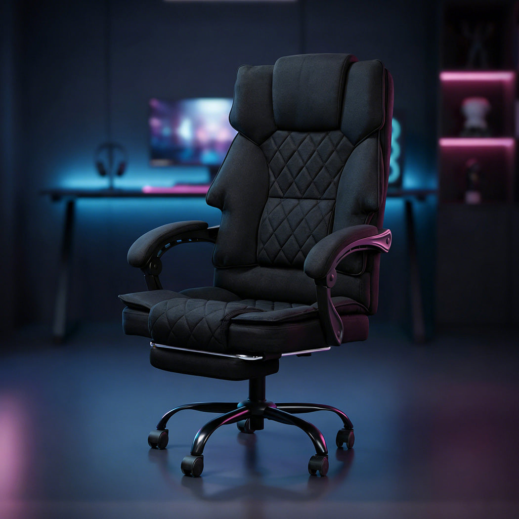 Levede Ergonomic Office Chair Gaming Desk Chair Reclining Footrest Swivel-2065254304310235142