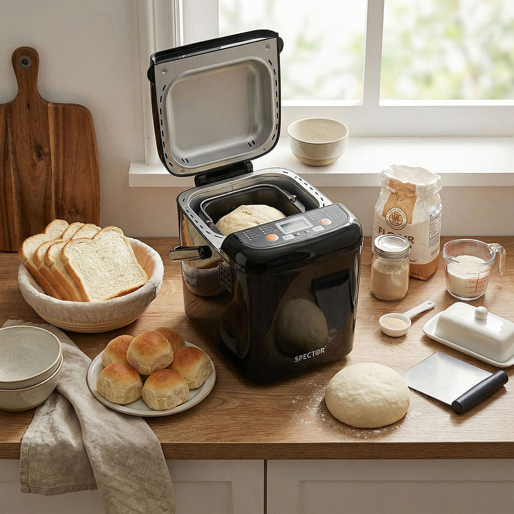 Spector Bread Maker Machine Oven Non Stick Bakehouse Automatic Kneading Mixing-2050056759137144839