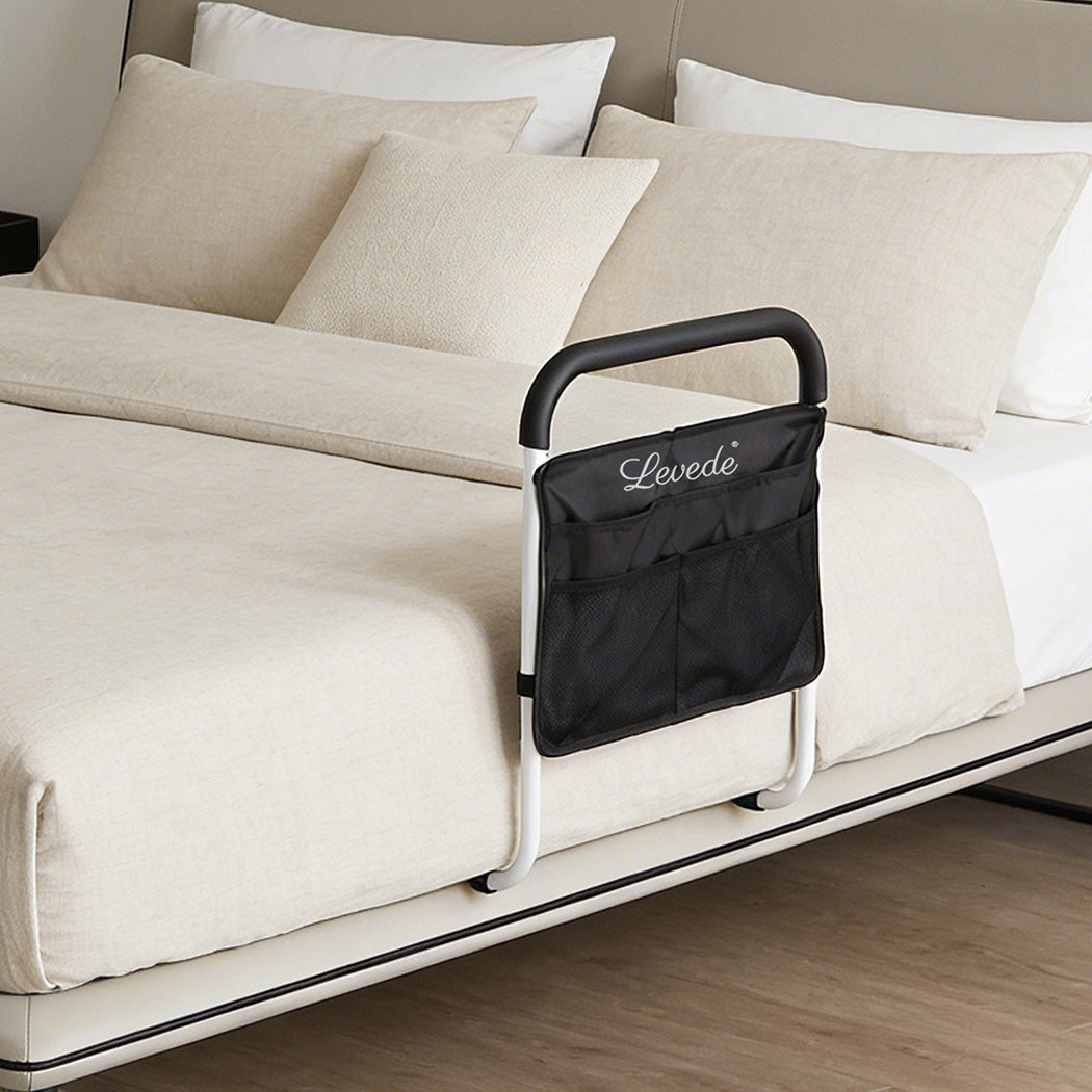 Levede Bed Rail Safety Bed Assist Rail Grab Handrail Adjustable Elderly Antislip-2050056772110127111
