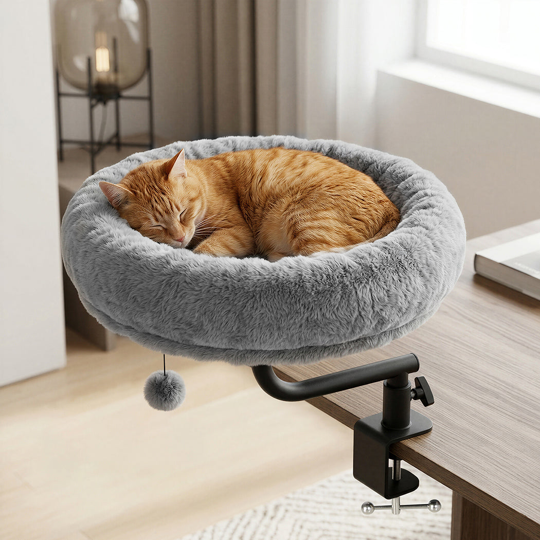 Pawz 360� Rotating Cat Bed Hammock Hanging Cozy Washable Removable Breathable-2050056785611591687
