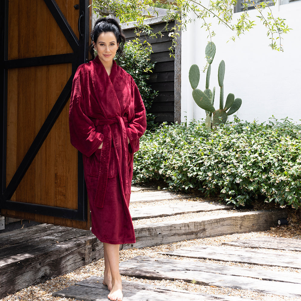Bambury Microplush Bath Robe