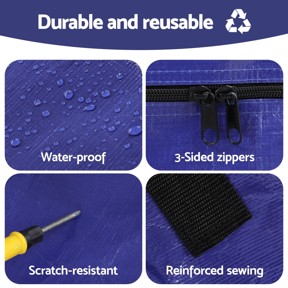 Atirss Mattress Bag Easy Moving Waterproof Storage Dust Cover Protector King