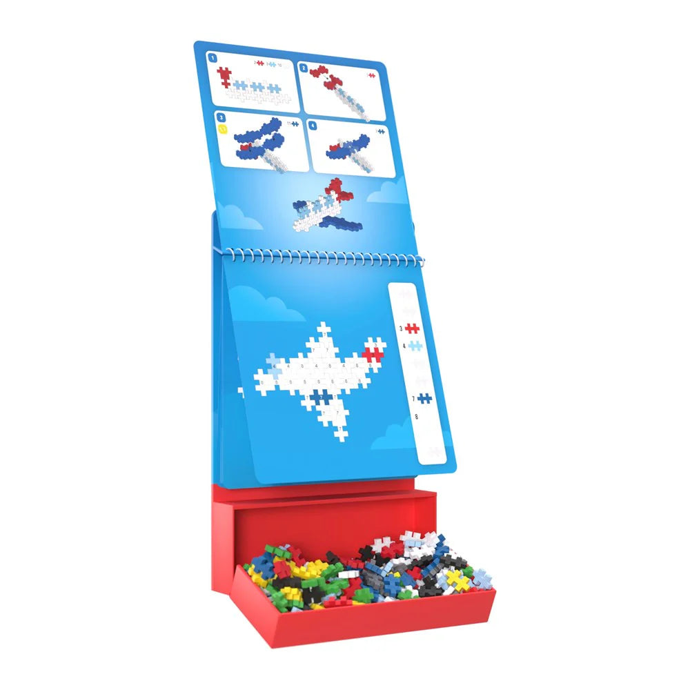 Puzzle by Number Transportation Activity Pad with 125 Pieces for Kids