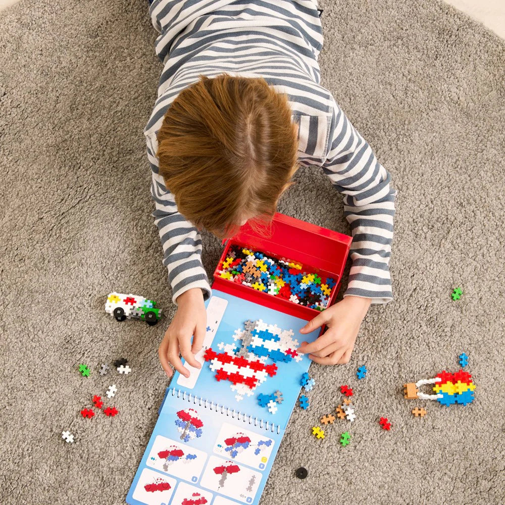 Puzzle by Number Transportation Activity Pad with 125 Pieces for Kids