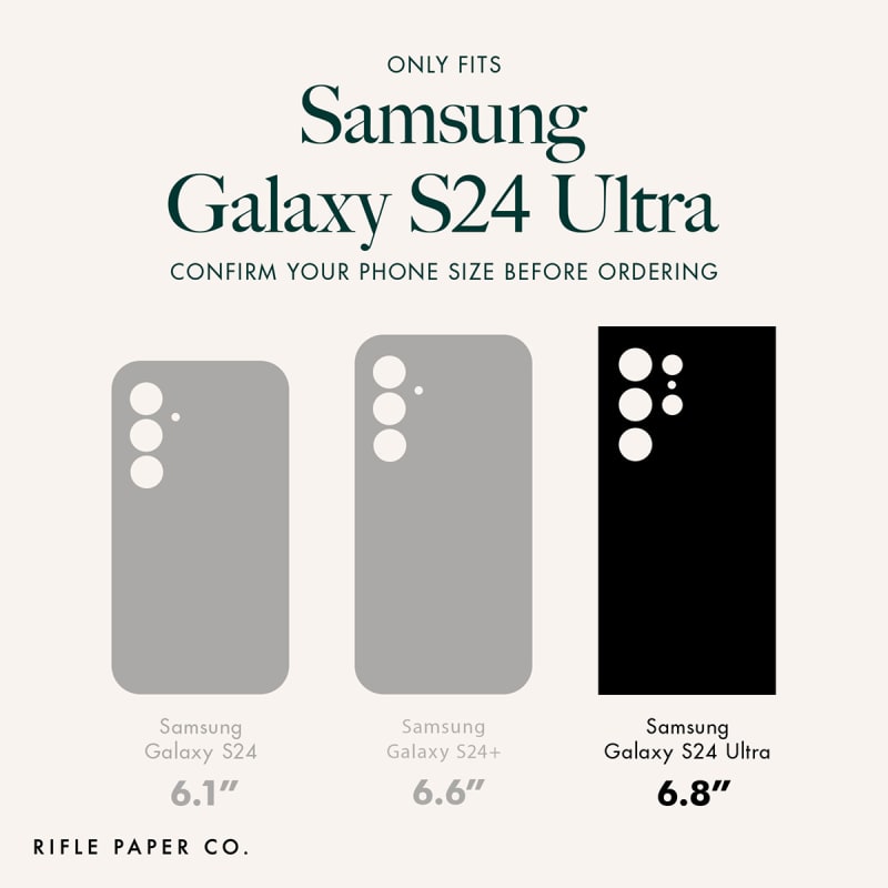 Case-Mate Rifle Paper Co Case for Samsung Galaxy S24 Series – Petite Fleurs