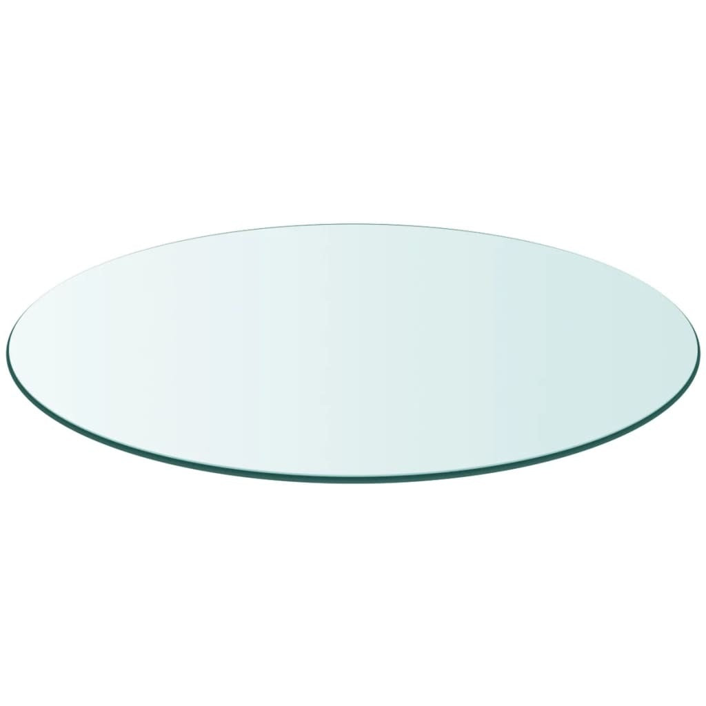 Table Top Tempered Glass Round 300 mm