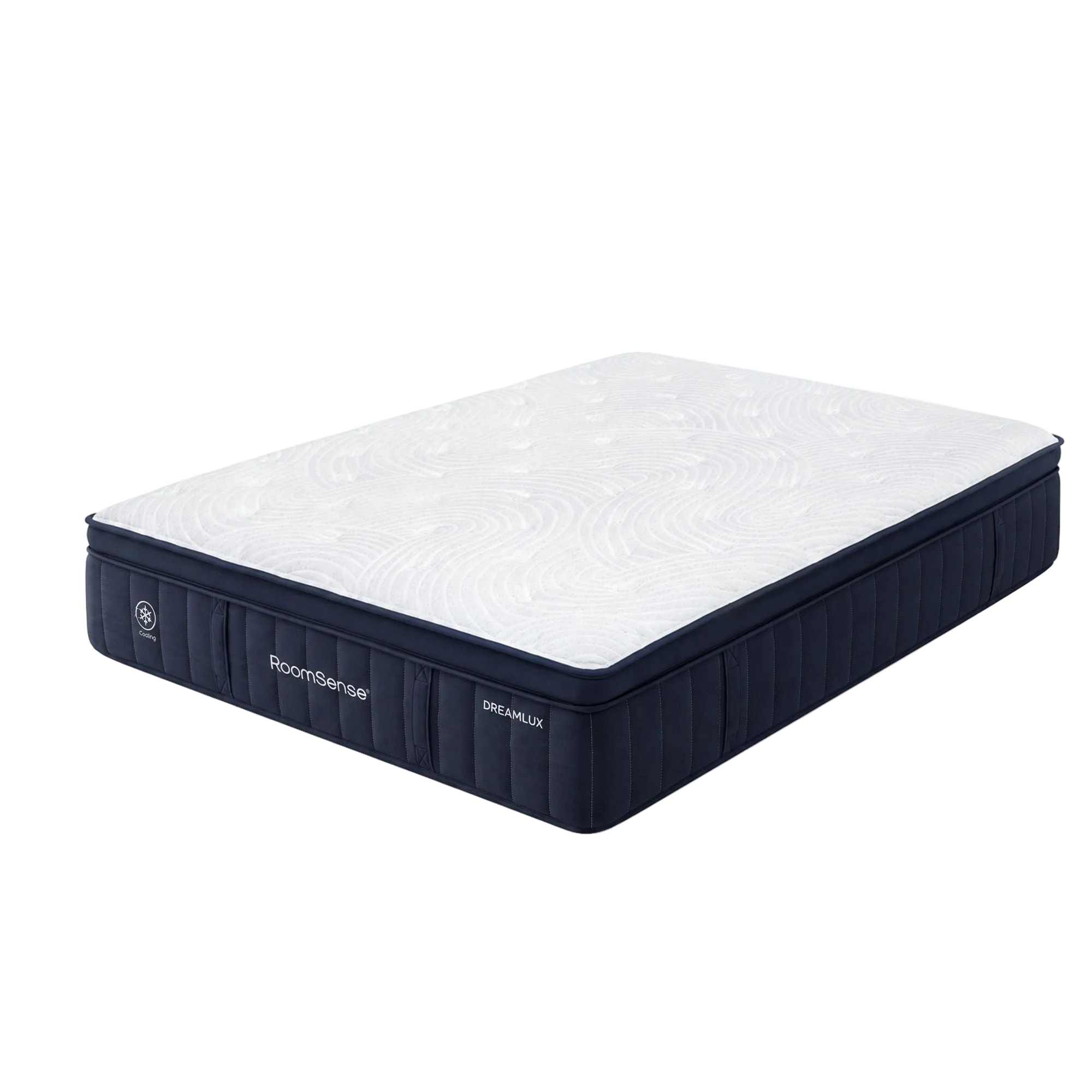 RoomSense Double Mattress, 34cm Thick Medium Firm Hybrid Mattress for Back Pain Relief