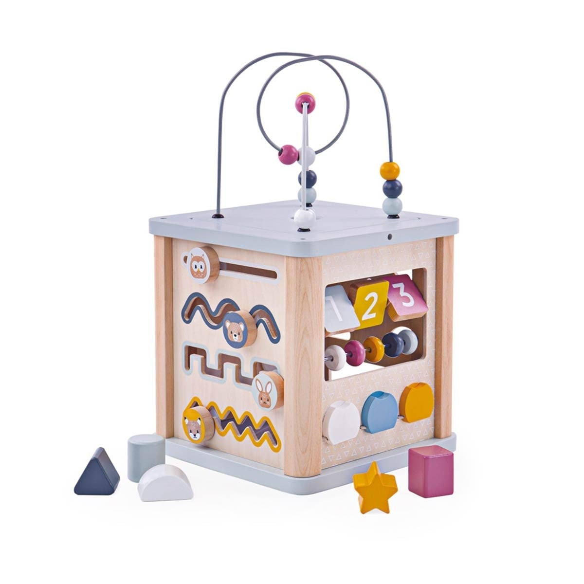 Bigjigs Toys FSC Wooden Activity Toddler Toy