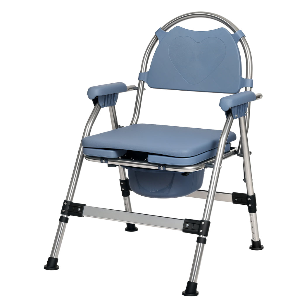 Levede Commode Chair Adjustable Bedside Seat Elderly Pregnant Disability Aid-2050056758713520128