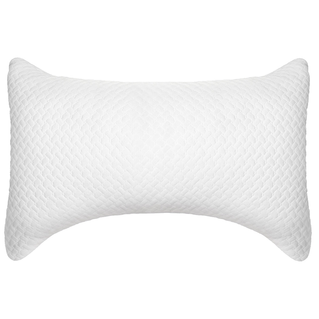Dreamz Memory Foam Adjustable Pillow Neck Pain Relief Cooling Side Sleeper-2065254292570378241