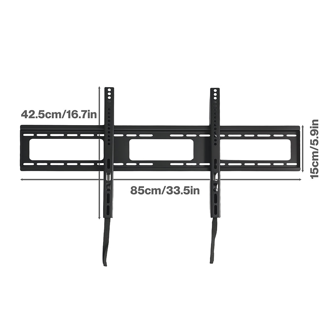 Levede TV Wall Bracket Slim 32-85 In Flat LED LCD OLED Plasma VESA 800x400-2065254307900559362