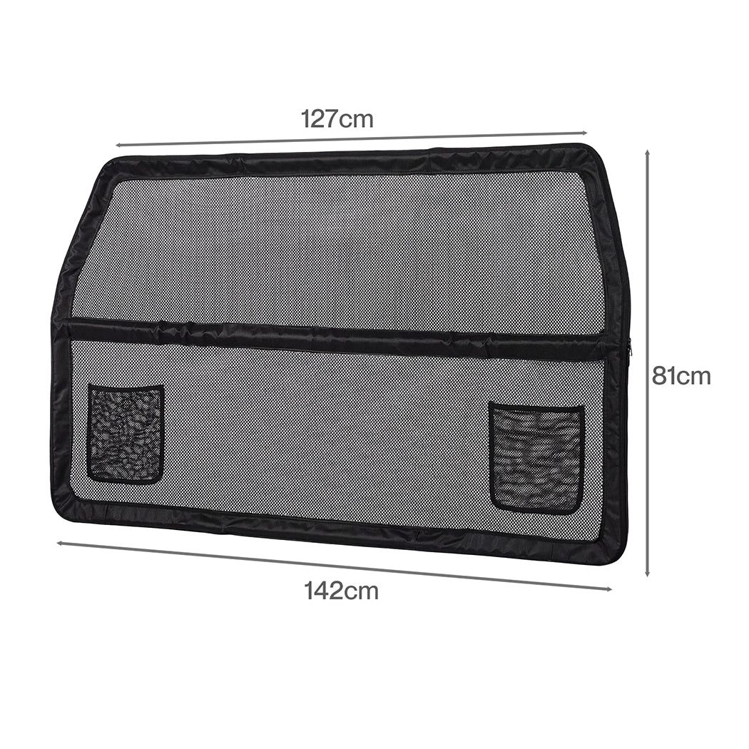 Pawz Dog Car Barrier Guard Back Seat Safety Protector Mesh Net Pet Large Divider-2050056784604958722
