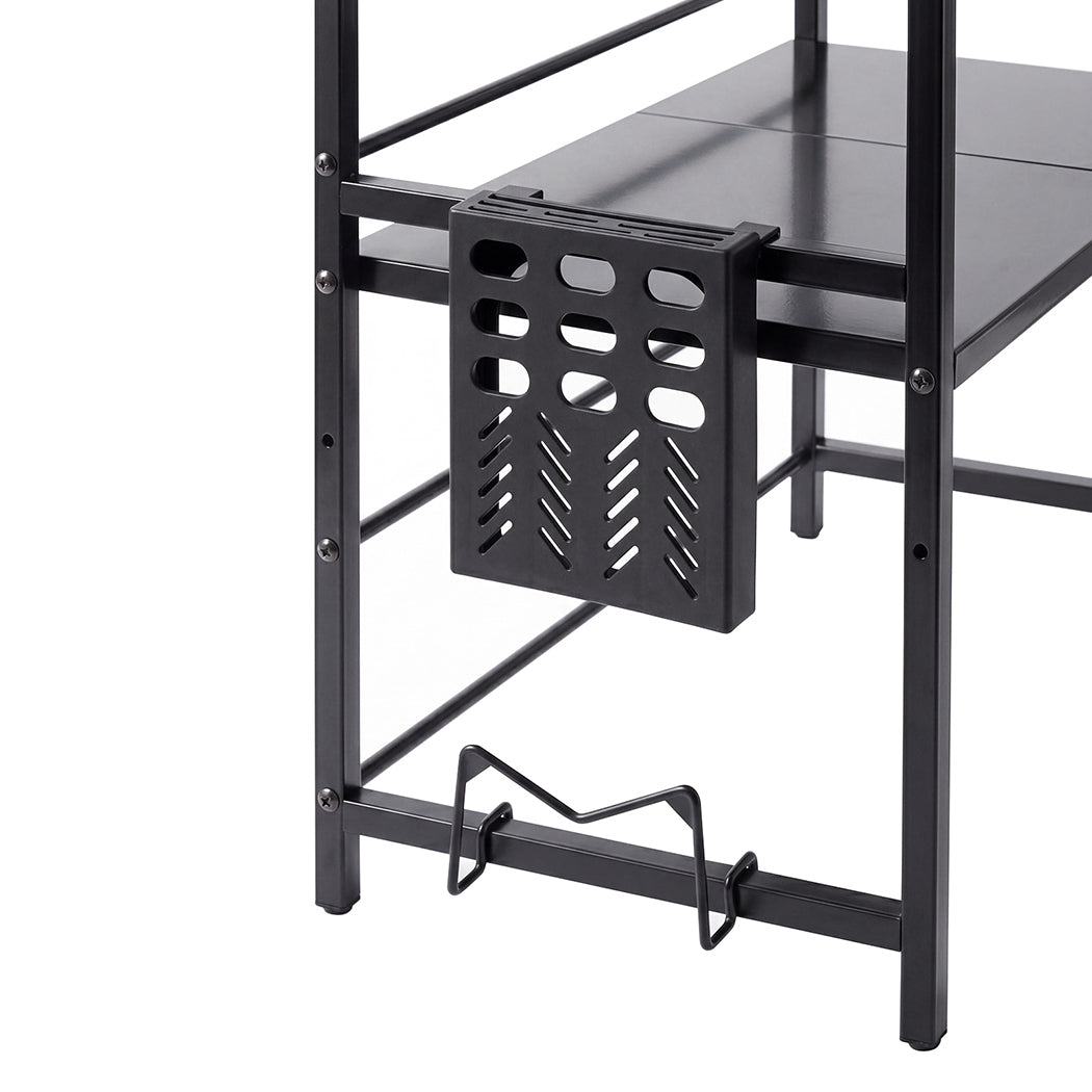 Toque Microwave Shelf 3 Tier Adjustable Extendable Kitchen Storage Rack Stand-2061251871129079811