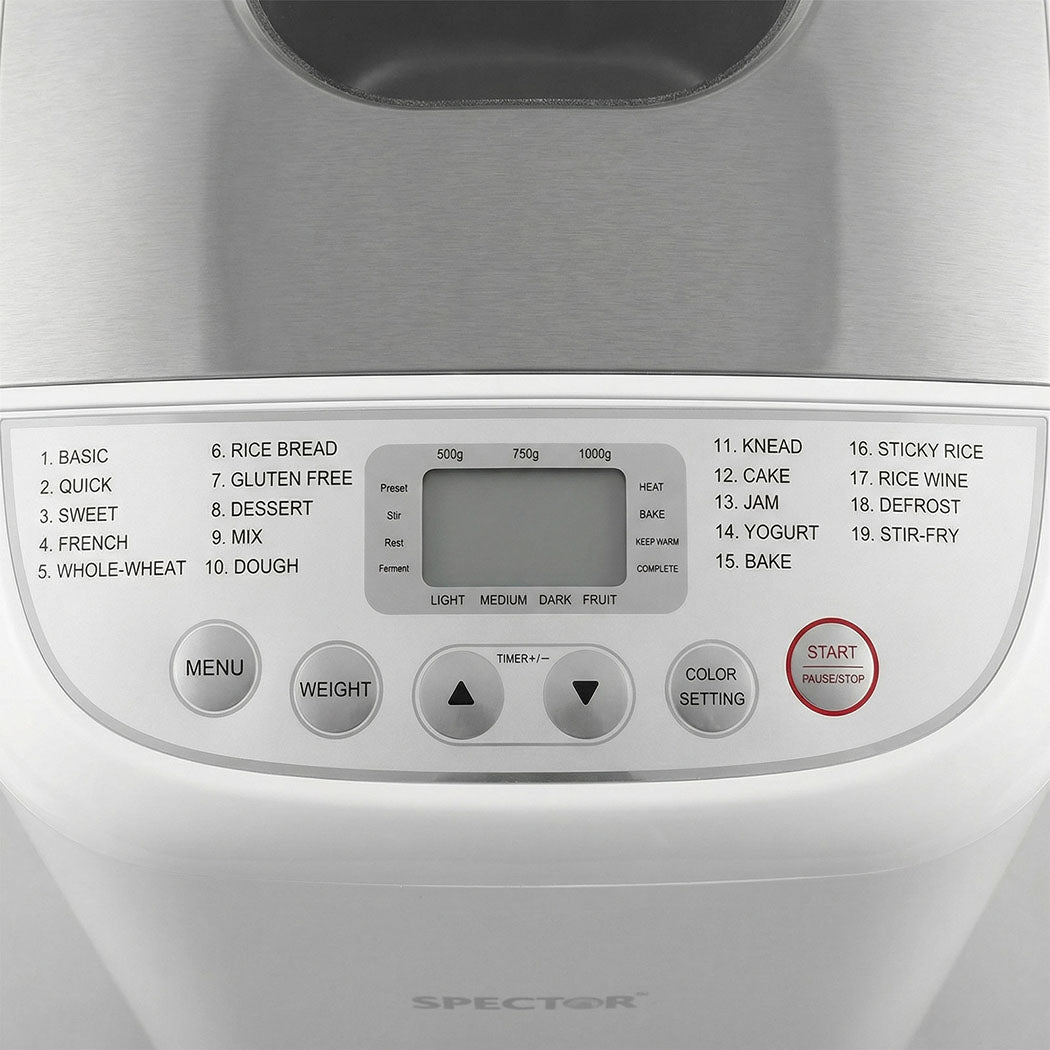 Spector Automatic Bread Maker Machine Oven Non Stick Bakehouse Kneading Mixing-2050056759778873347