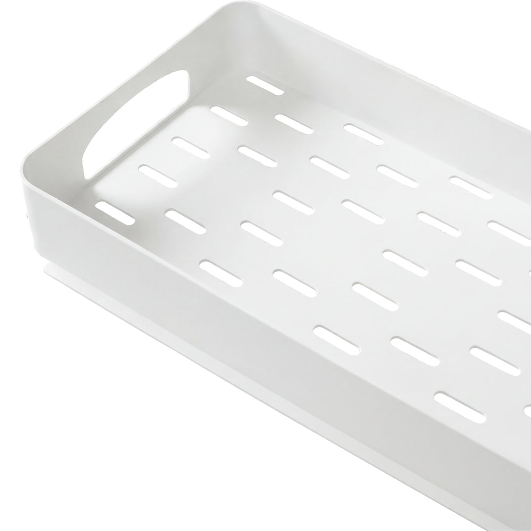 Toque 2 x Under Sink Organizer 2 Tier Cabinet Storage Rack Adjustable Kitchen-2065254301848178691