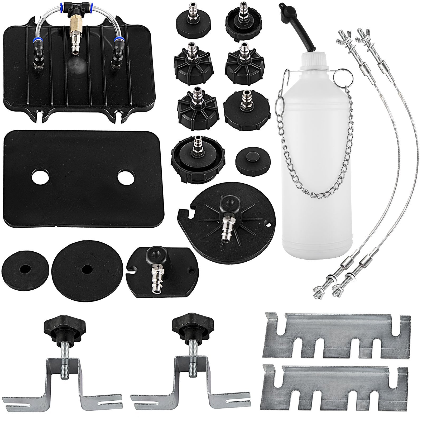 Pneumatic Air Pressure Brake and Clutch Bleeder Valve System Kit