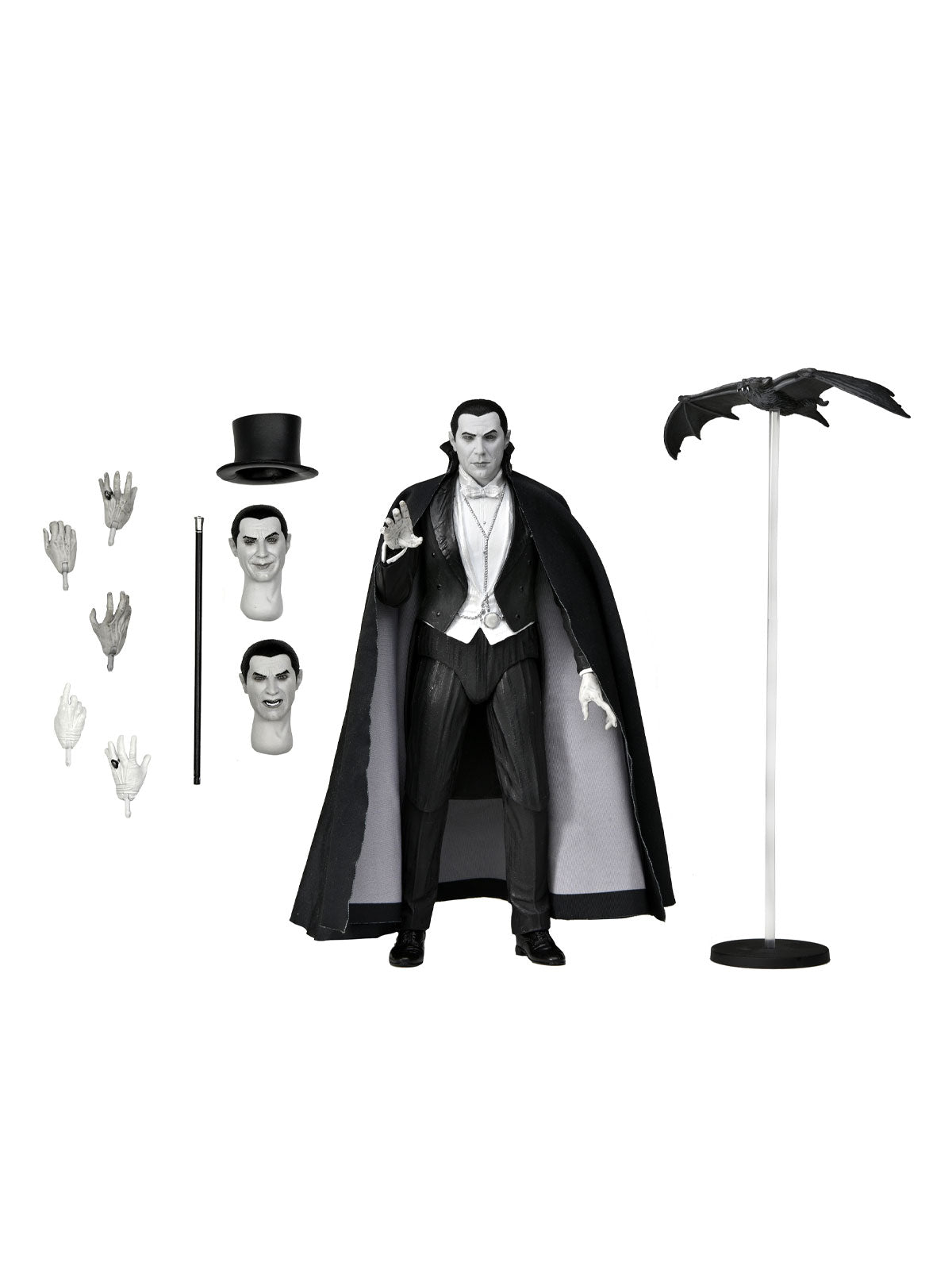 Dracula Carfax Abbey Ultimate Action Figure 7” with Cape and Accessories