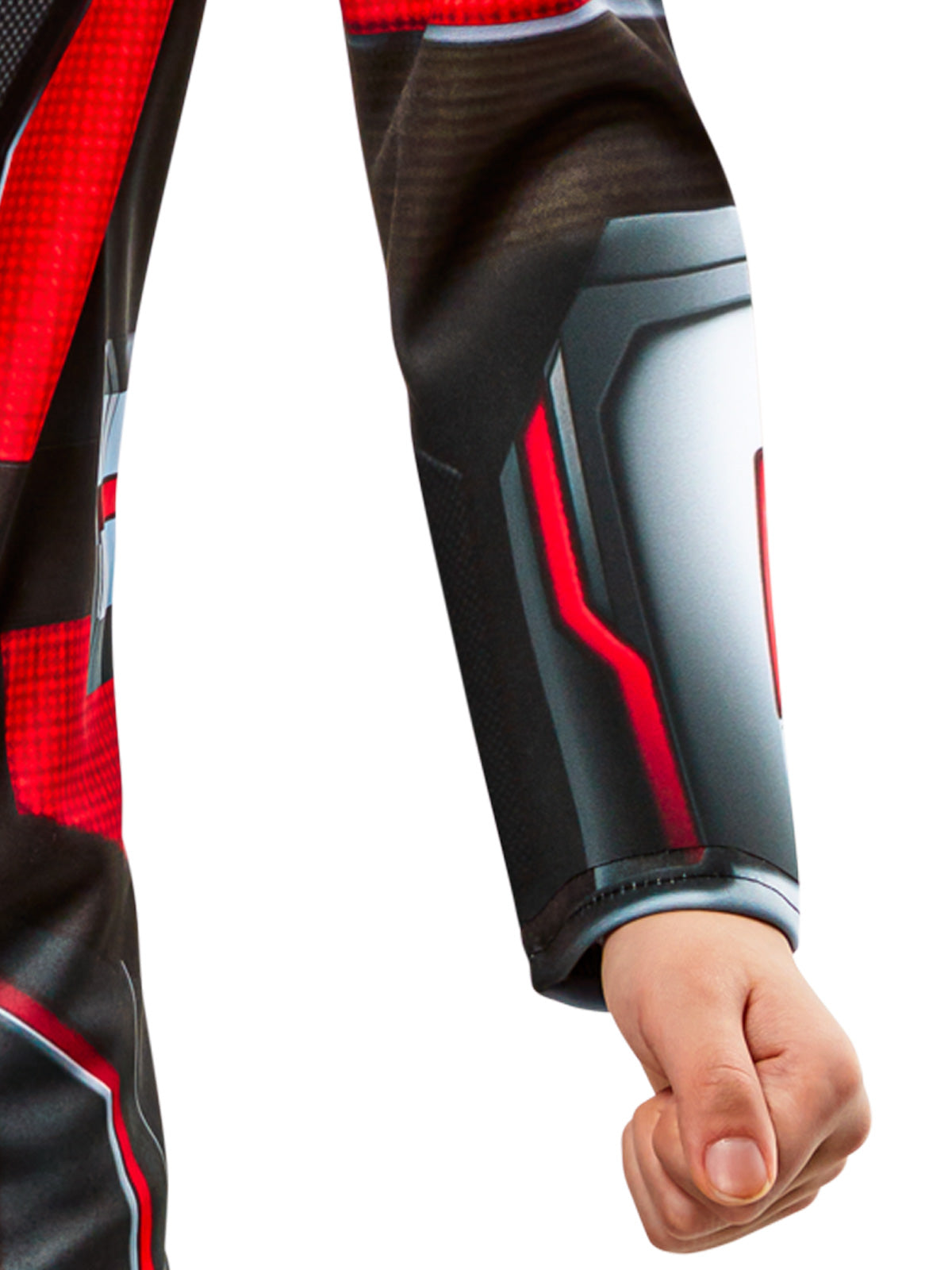 Ant-Man Quantumania Deluxe Adult Costume Marvel Jumpsuit Mask Red Colour