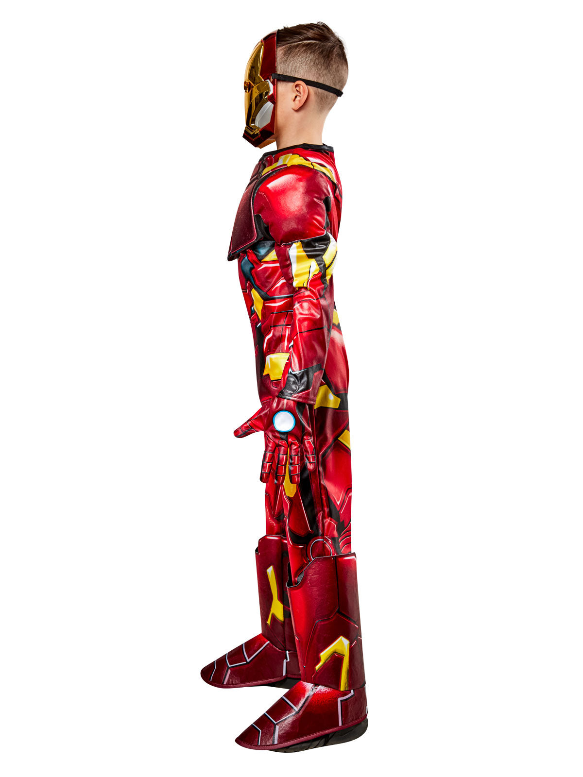 Iron Man Deluxe Suit for Kids with Mask and Gloves