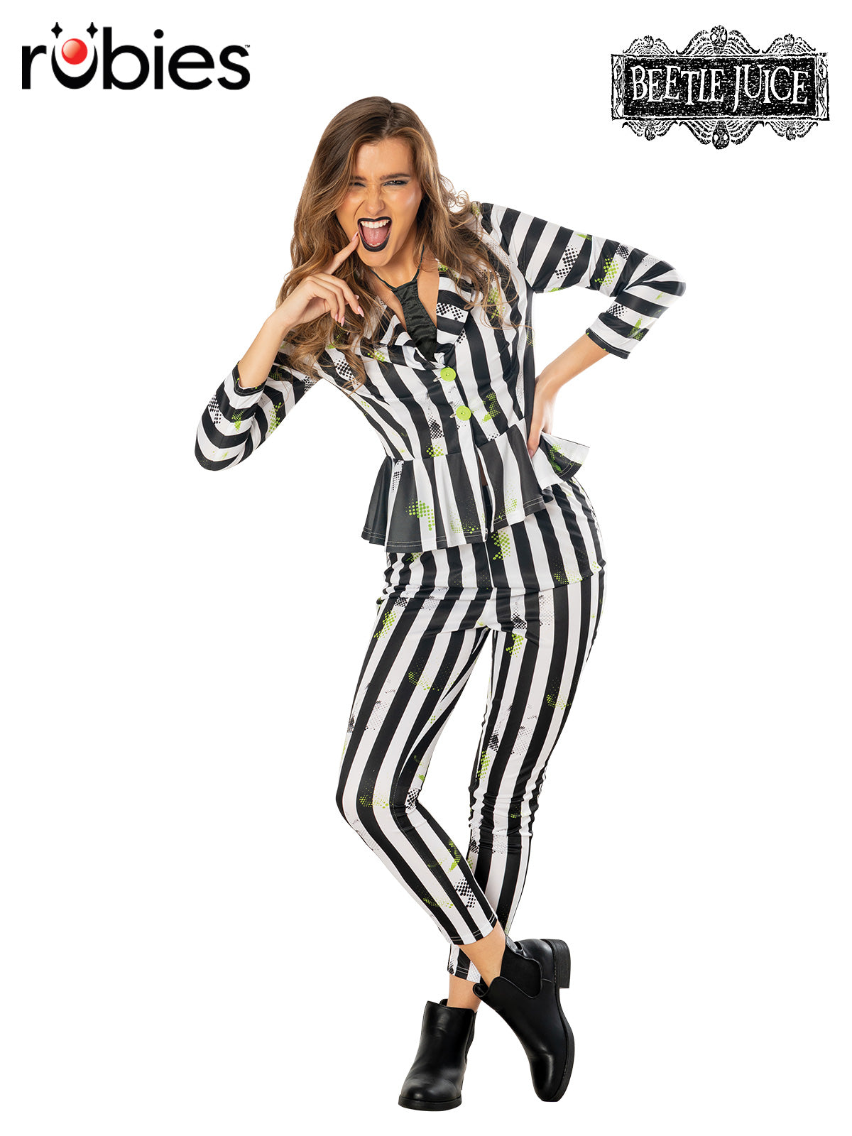 Beetlejuice Deluxe Womens Costume Adult
