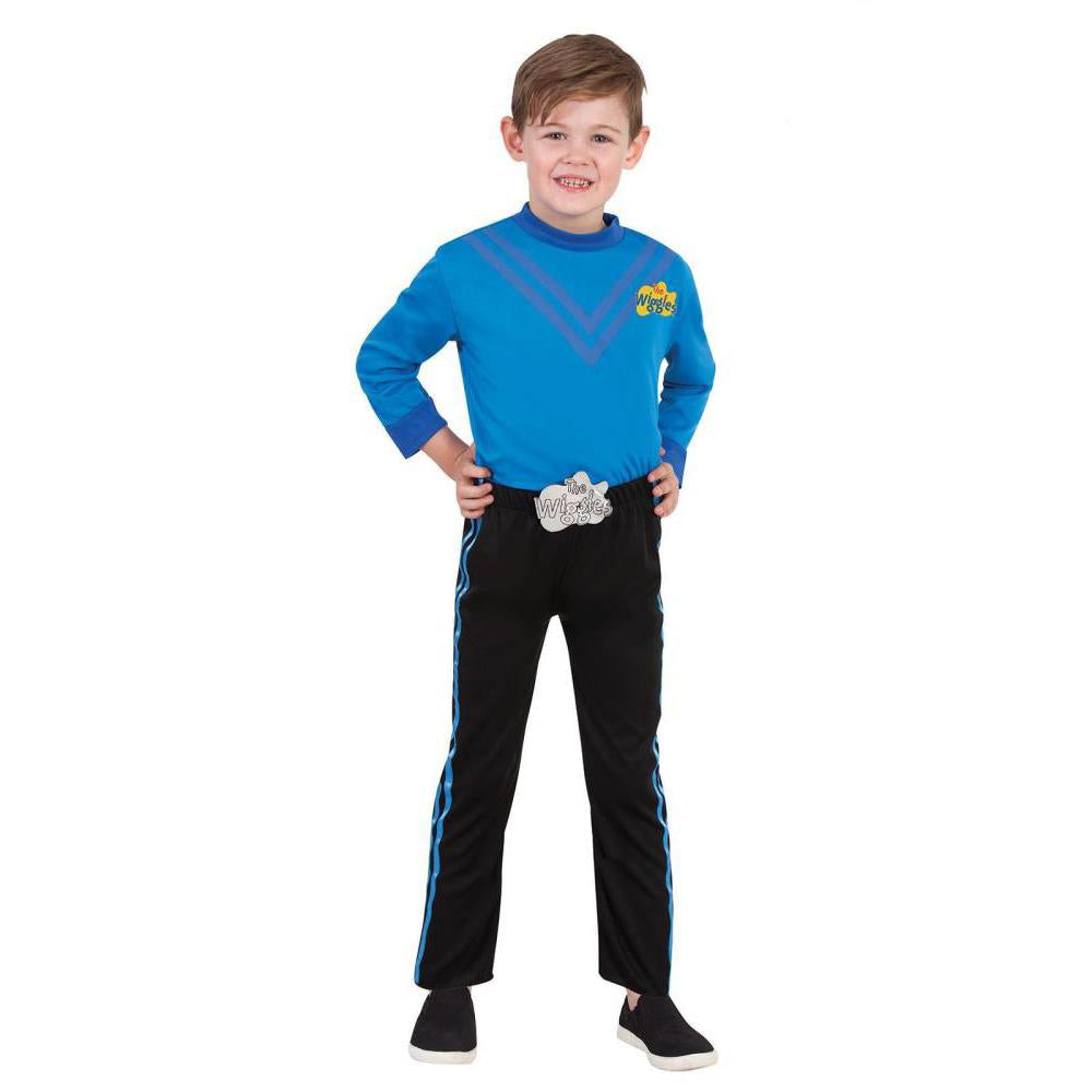 The Wiggles Blue Deluxe Costume for Kids Official Children’s Outfit - Blue