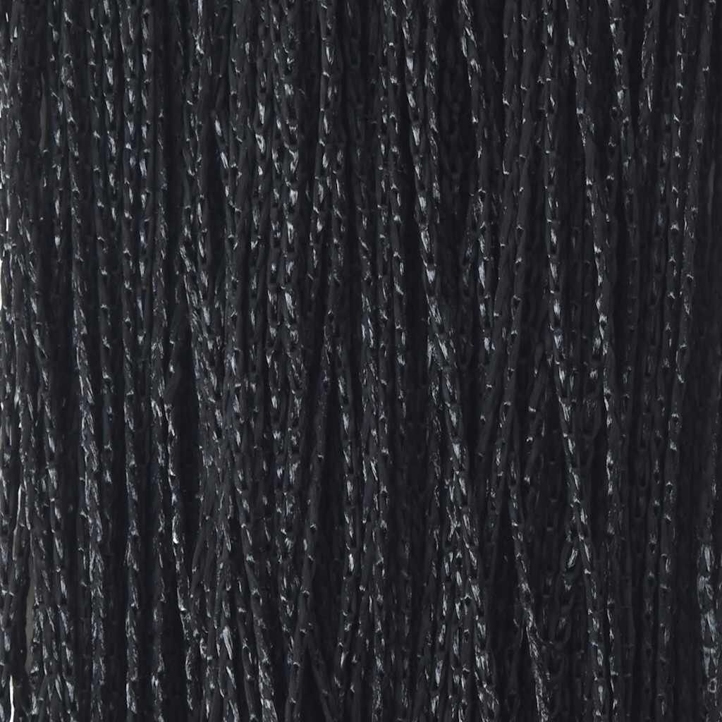 String Curtains 2 pcs 140x250 cm Black