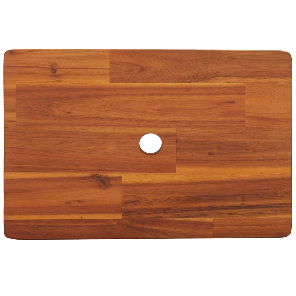 Step Stool 38x26x22 cm Solid Wood Acacia