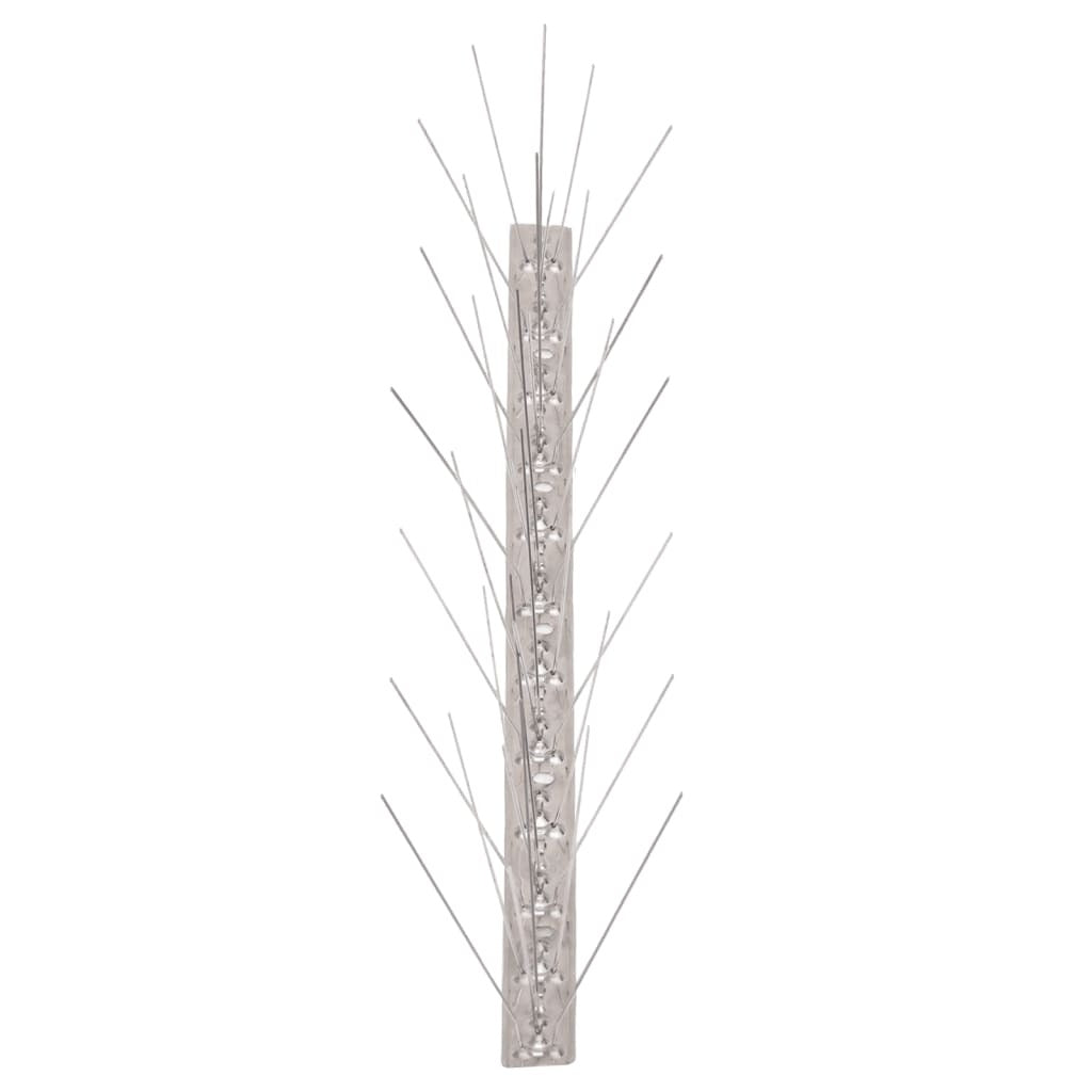 5-row Stainless Steel Bird & Pigeon Spikes Set of 6 - 3 m