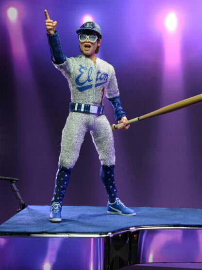Elton John Live 1975 Action Figure 8” with Piano & Accessories