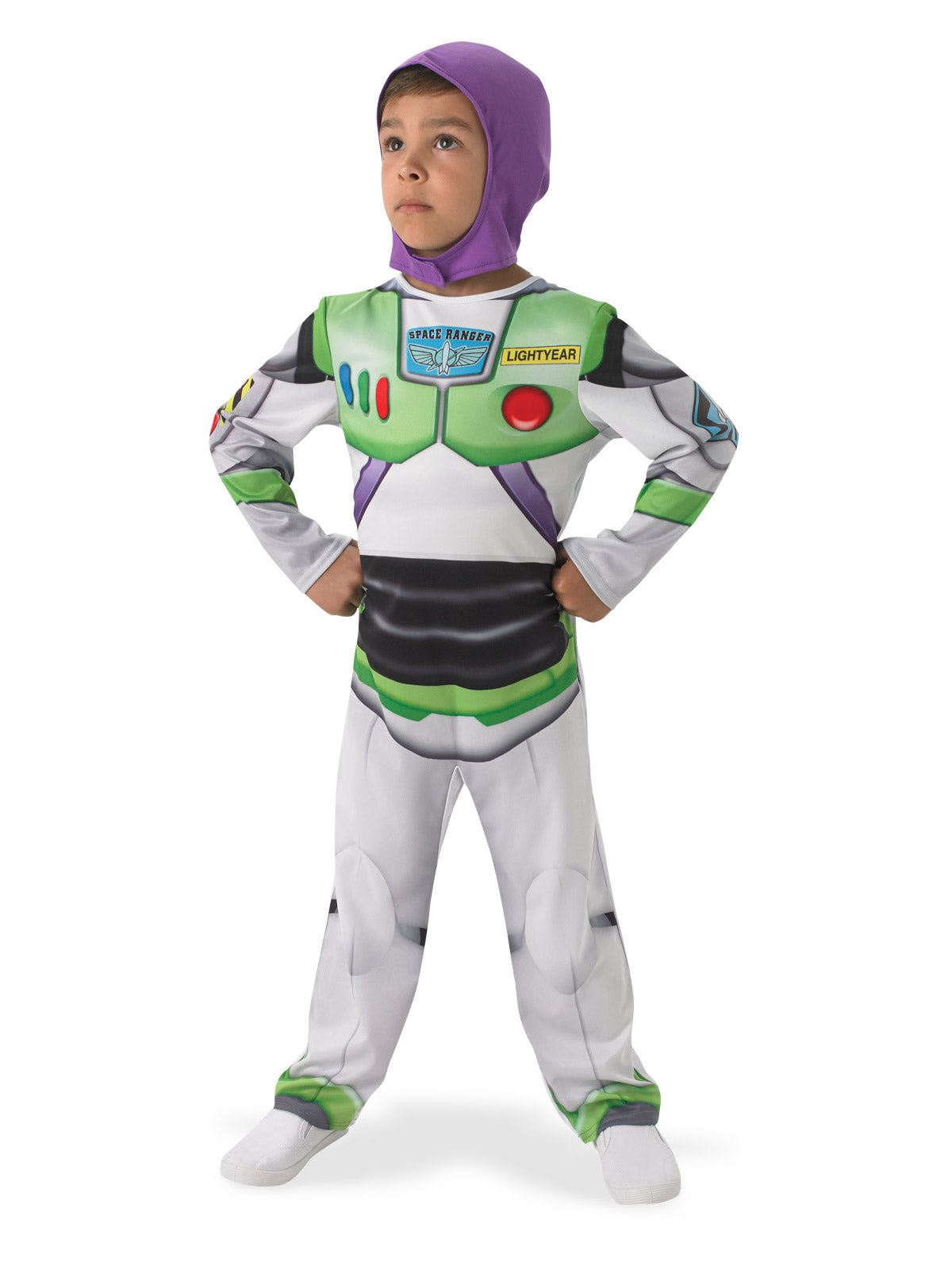 Buzz to Woody Deluxe Reversible Costume Child Official Disney Pixar Jumpsuit with Hat and Snood