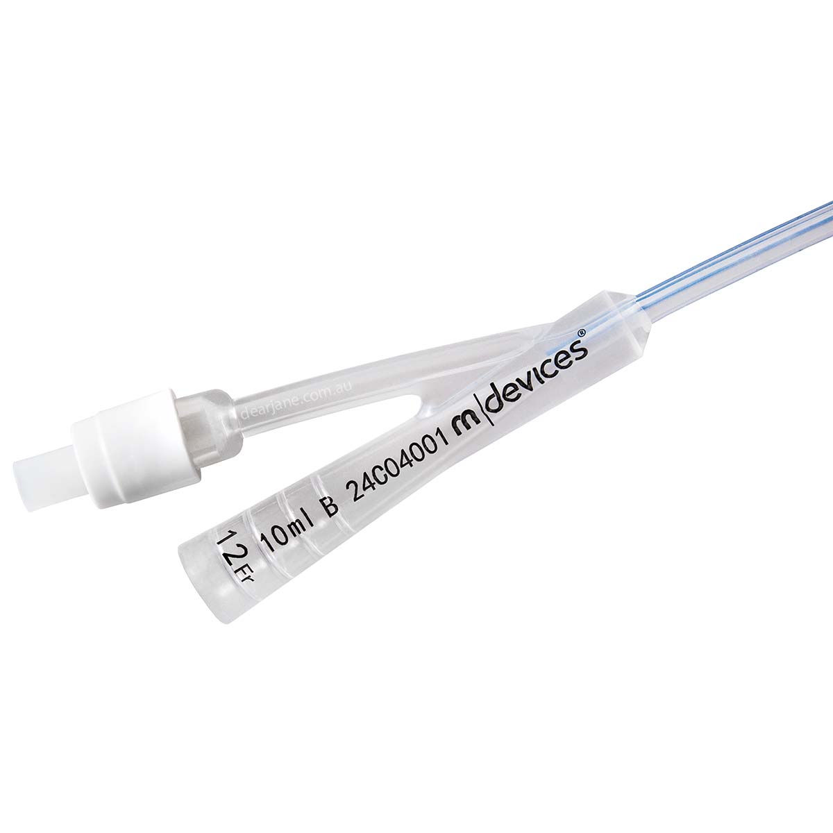 2 Way Foley Catheter - 45cm Standard Tip available  in Four Colours