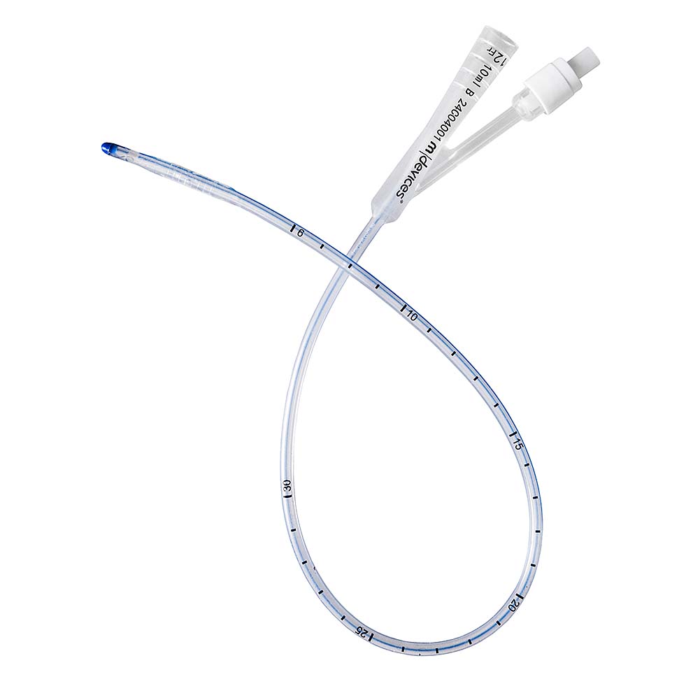 2 Way Foley Catheter - 45cm Standard Tip available  in Four Colours